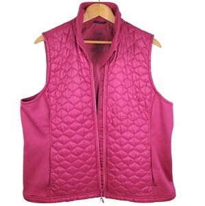 L.L. Bean Pink Quilted Vest